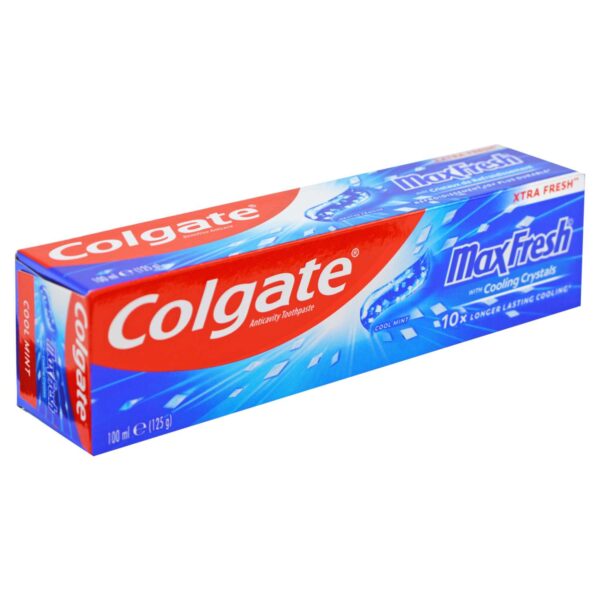 خمیردندان مکس فرش آبی کلگیت Colgate Max Fresh حجم 100میل