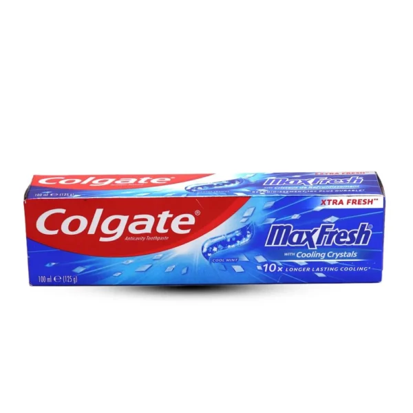 خمیردندان مکس فرش آبی کلگیت Colgate Max Fresh حجم 100میل